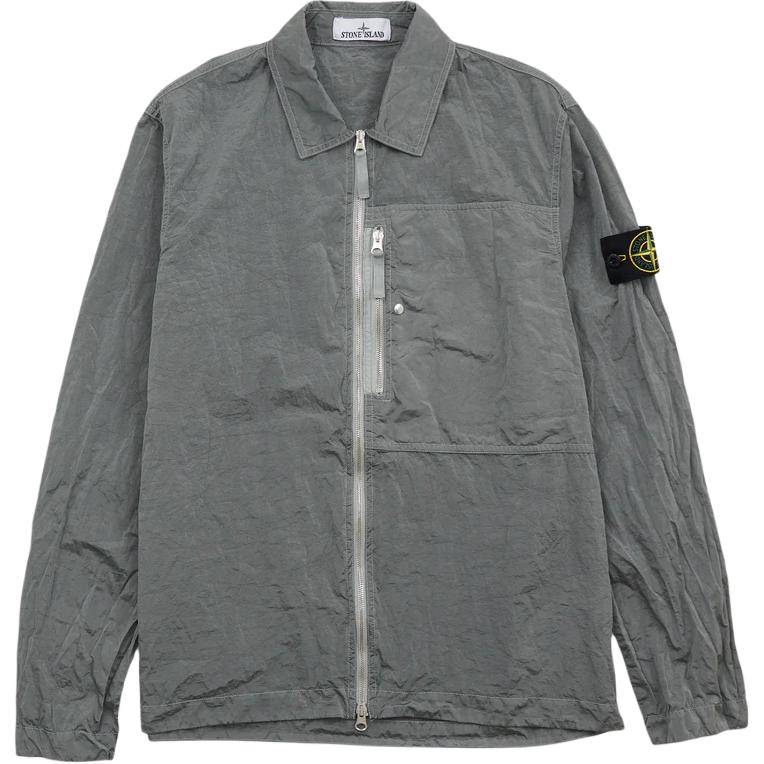 Мужская куртка STONE ISLAND FW25 Nylon Metal (серая)