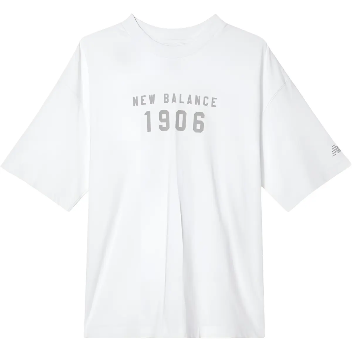 New Balance Drop Shoulder Sleeve T Shirt Women's White