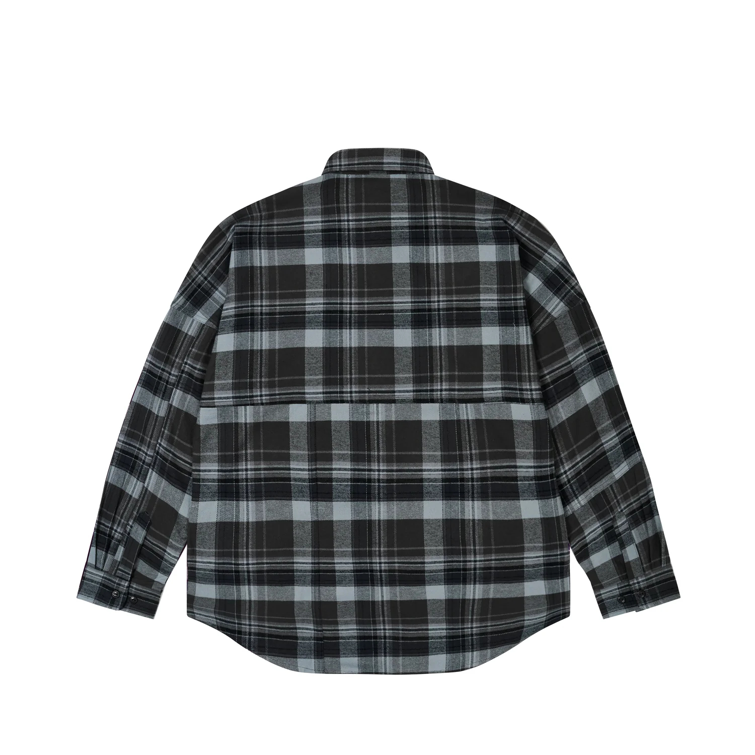 Рубашка Palace FW25 DROP2 LUMBER YAK PATCH OVERSHIRT (черная) — Черный — фото 2