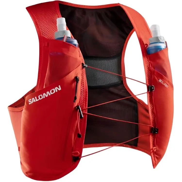 SALOMON 3L Outdoor Bags Polyester Red Unisex