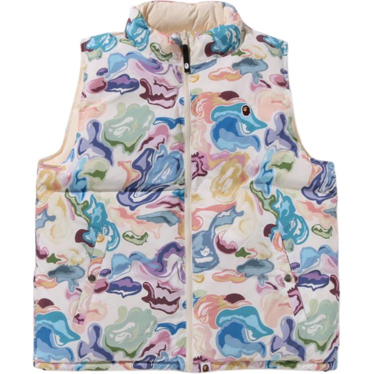 Мужской жилет A BATHING APE ART CAMO FW25 (разноцветный)