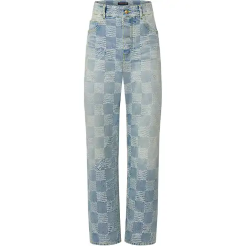 LOUIS VUITTON SS25 Jeans Men's Blue