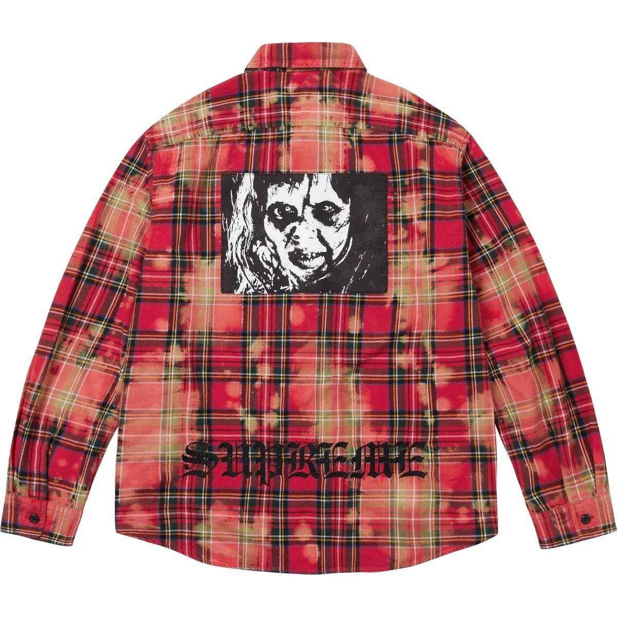 Supreme x The Exorcist FW25 WEEK7 Flannel Shirt Unisex