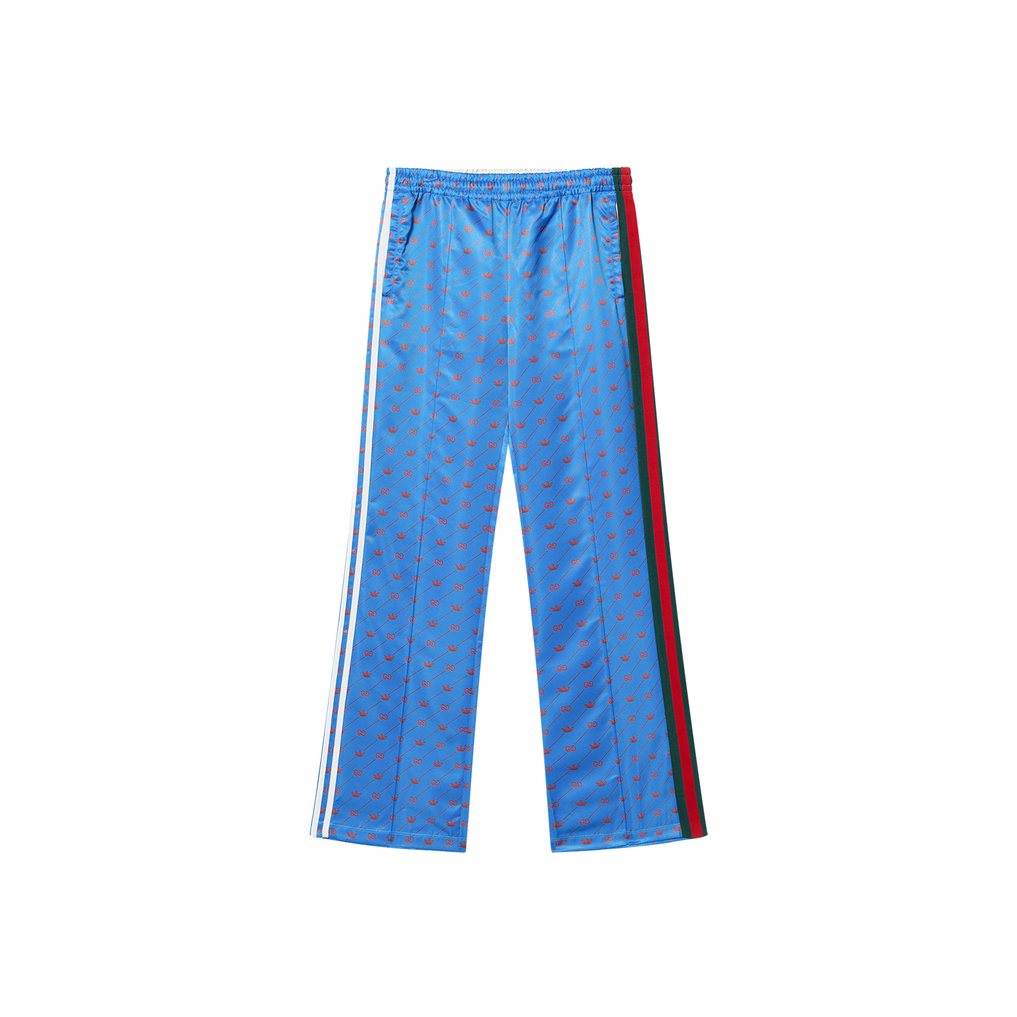 Женские штаны Gucci x adidas originals (синие)