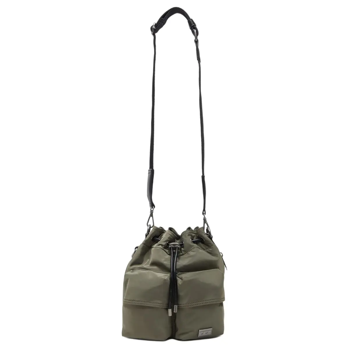 Diesel Multi-Pkts drawstring-closure bucket bag