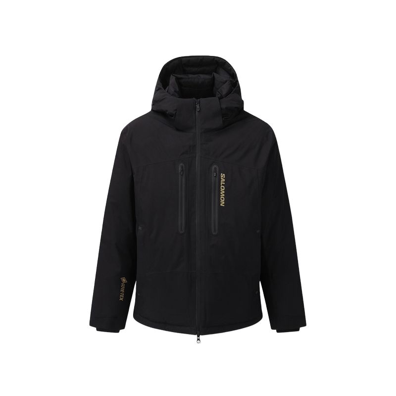 Мужская куртка Salomon Peak GTX Down (черная)