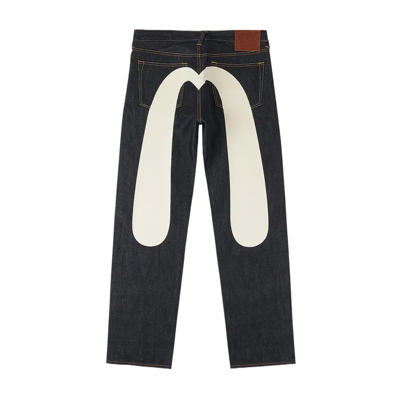 EVISU Jeans Men's Denim Blue Moderate Straight Fit Pants