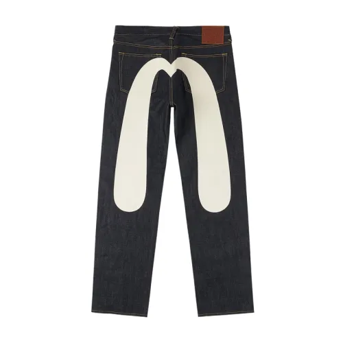 EVISU Jeans Men's Denim Blue Moderate Straight Fit Pants