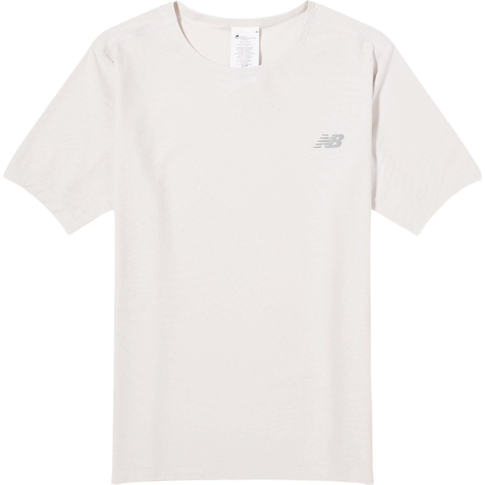 Мужская футболка New Balance Athletics Jacquard (серая)