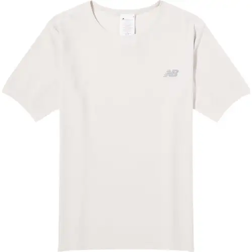 New Balance Athletics Jacquard T Shirt Men's Gray