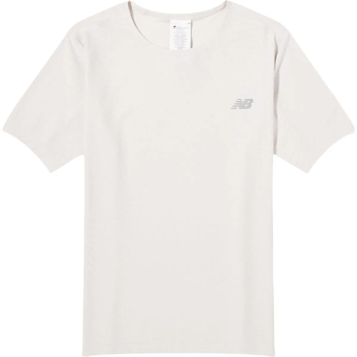 New Balance Athletics Jacquard T Shirt Men's Gray