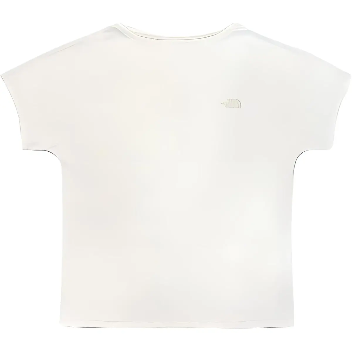 THE NORTH FACE T-Shirts Women's White Crew Neck Thin Straight Fit