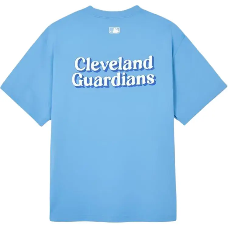 MLB Drop Shoulder Sleeve T-Shirt Unisex Blue