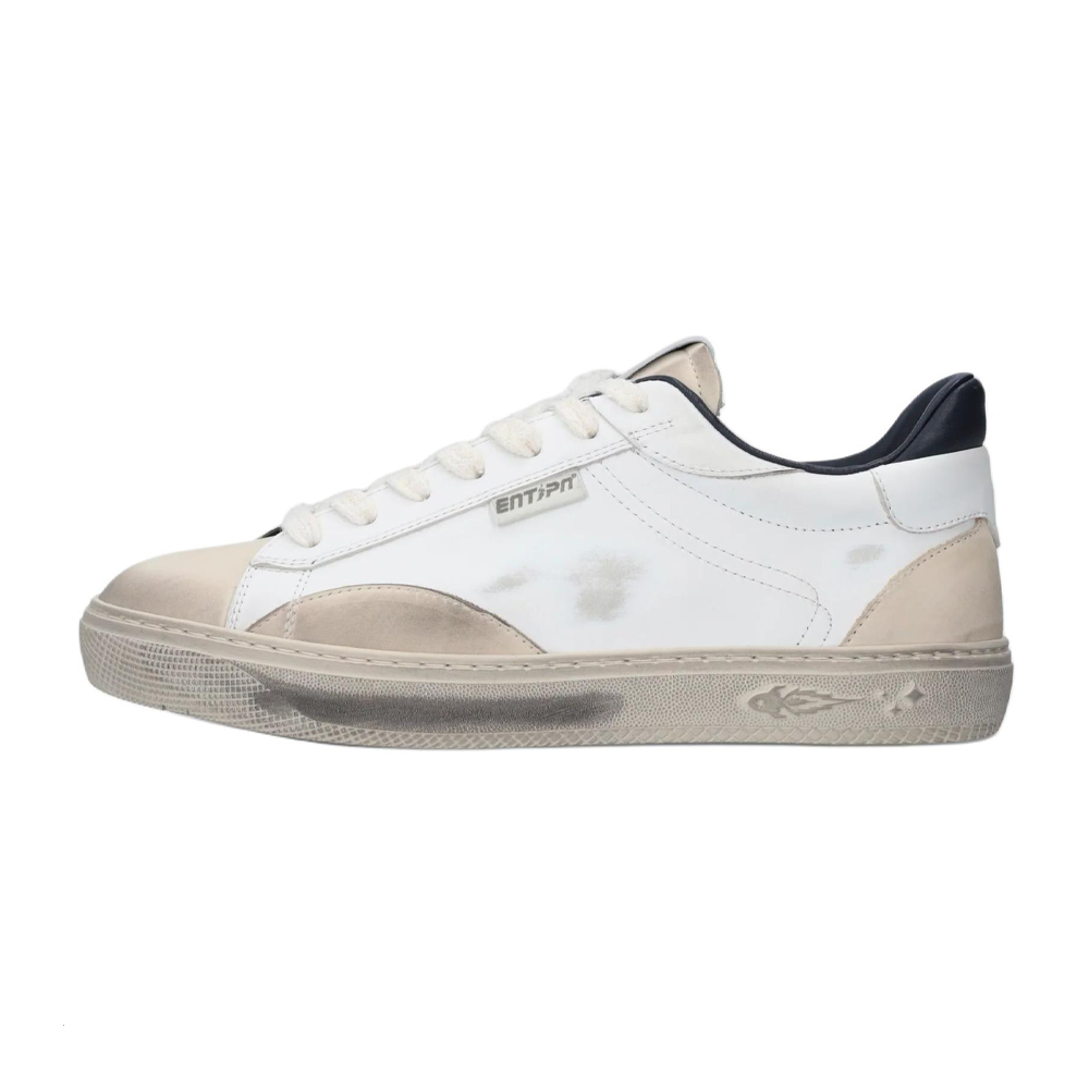 ENTERPRISE JAPAN EJ Jupiter Tag маленький кожаный Круглая голова со шнурками Низкая банда панель обувь мужской стиль метры белый черный