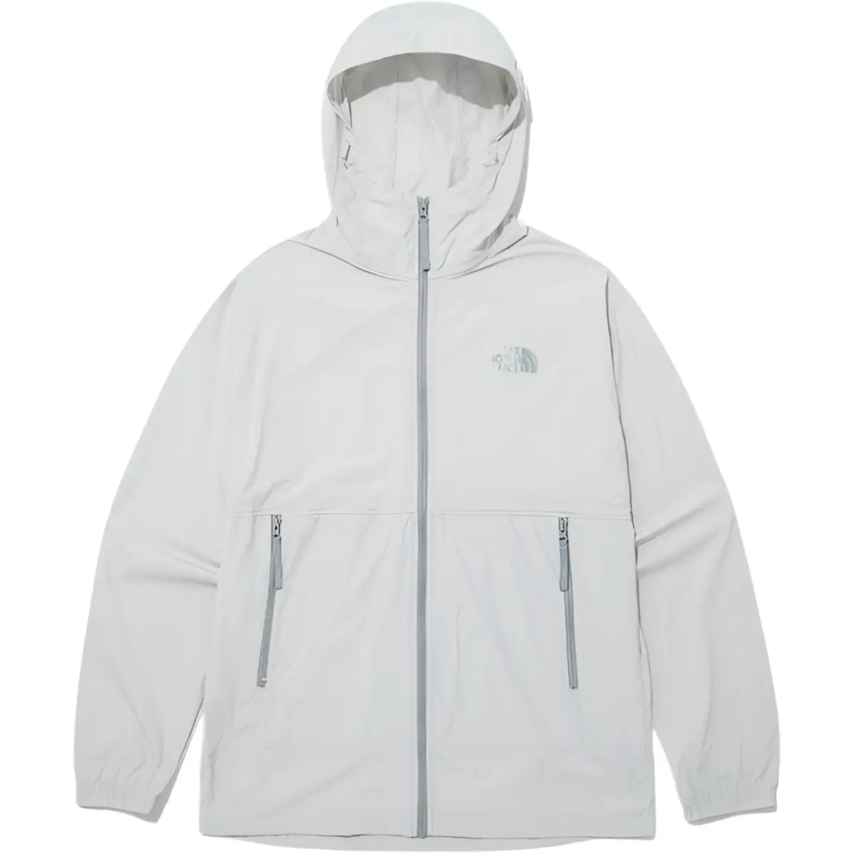 THE NORTH FACE Jackets Men's Gray White Hooded Moderate Other