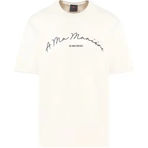 Jordan x A Ma Maniére T Shirt Asia Version Unisex White