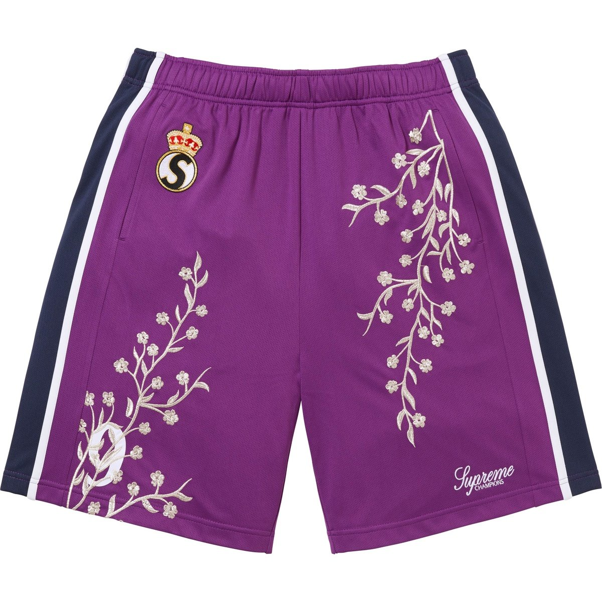 Supreme FW25 WEEK7 Floral Soccer Short Soccer Bottom Unisex