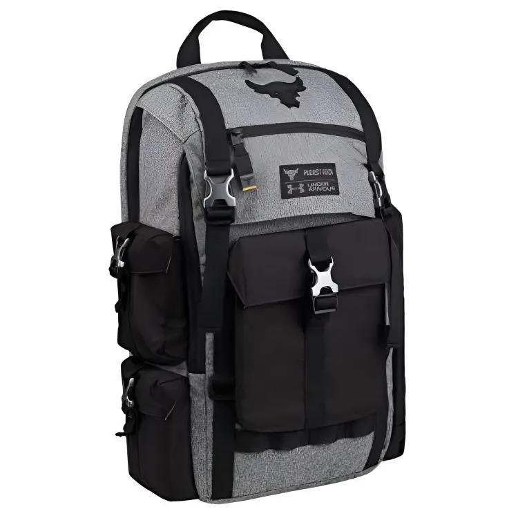 Under Armour Under Armour Project Rock Polyester Backpack Unisex Gray