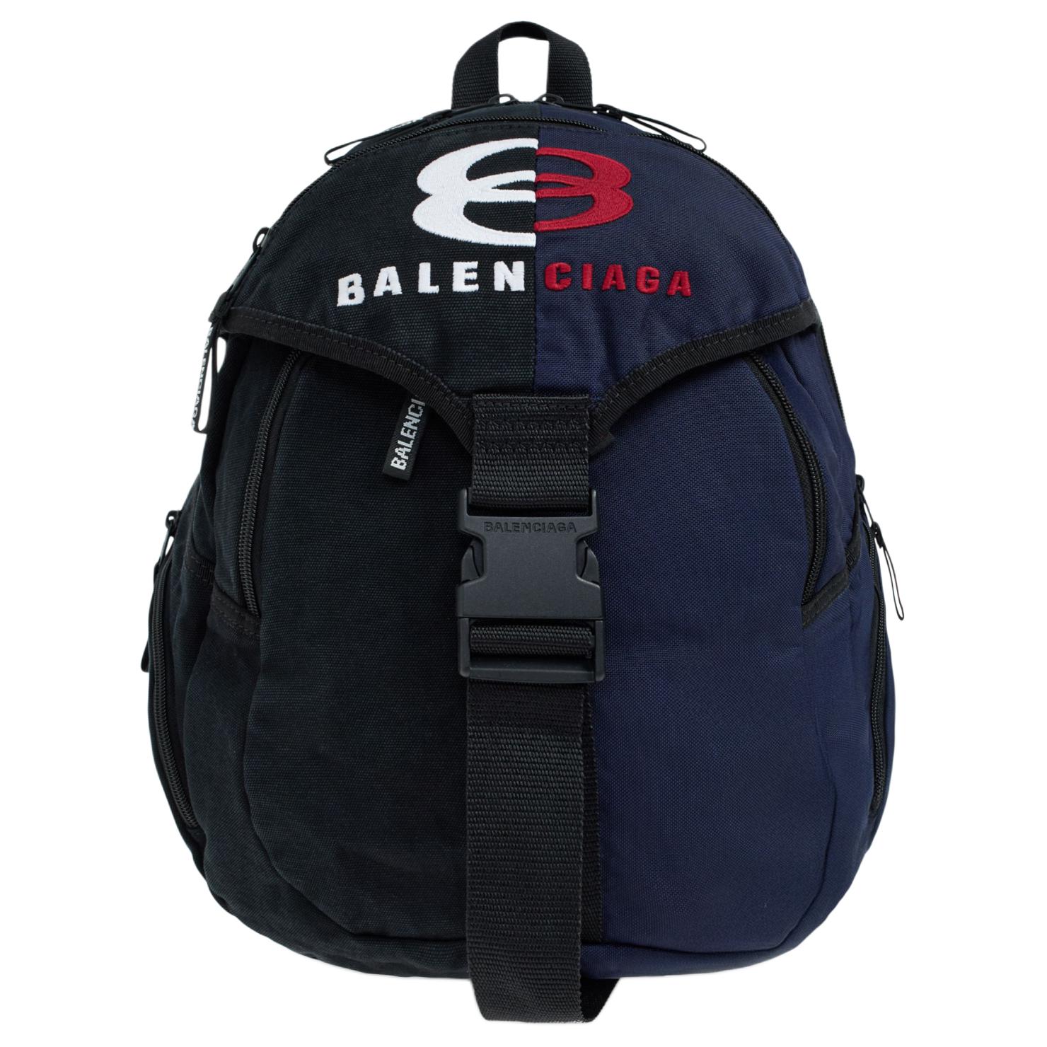 Мужской рюкзак Balenciaga Balenciaga (сине-черный)