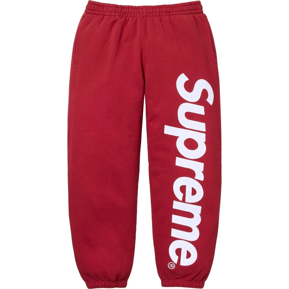 Supreme logo appliqué track pants