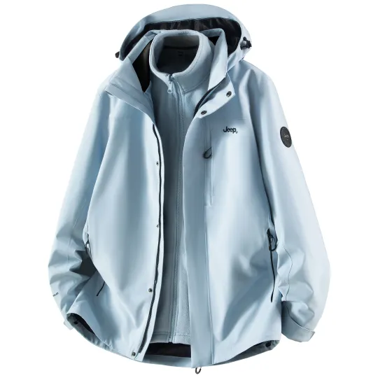 Jeep Leisure Collection Waterproof, Windproof, Breathable, Thermal, Water Repellent Windbreaker Jacket Unisex