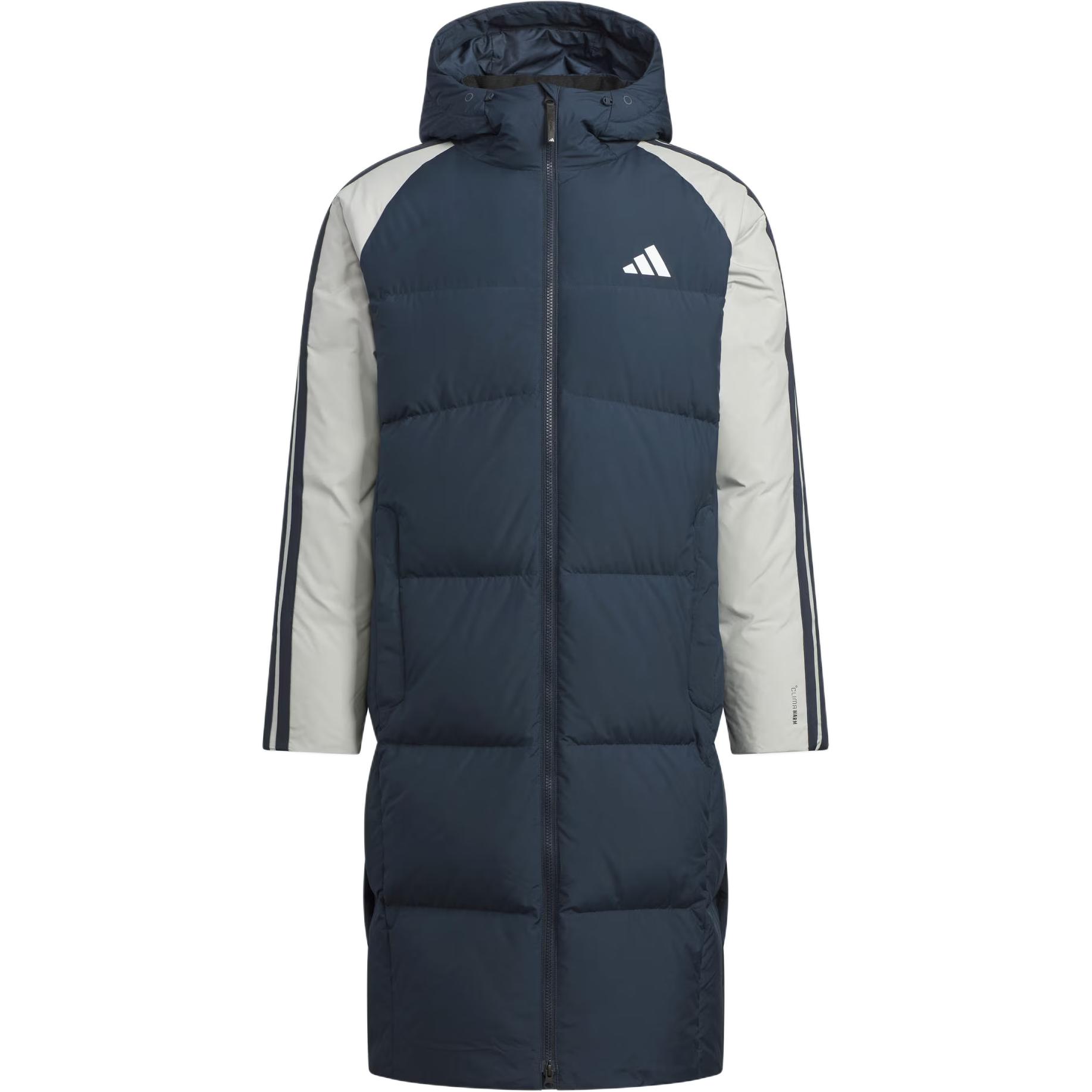 Мужской пуховик adidas Lounge FUTURE LOUNGE LONG DOWN JACKET (черный)