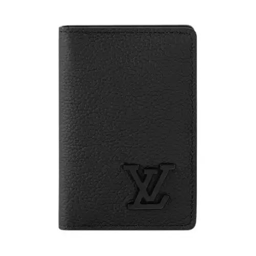 LOUIS VUITTON Aerogram Pocket Organizer Black