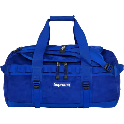 Supreme X The North Face Collaboration 50L Travel Bags Suede Blue Unisex