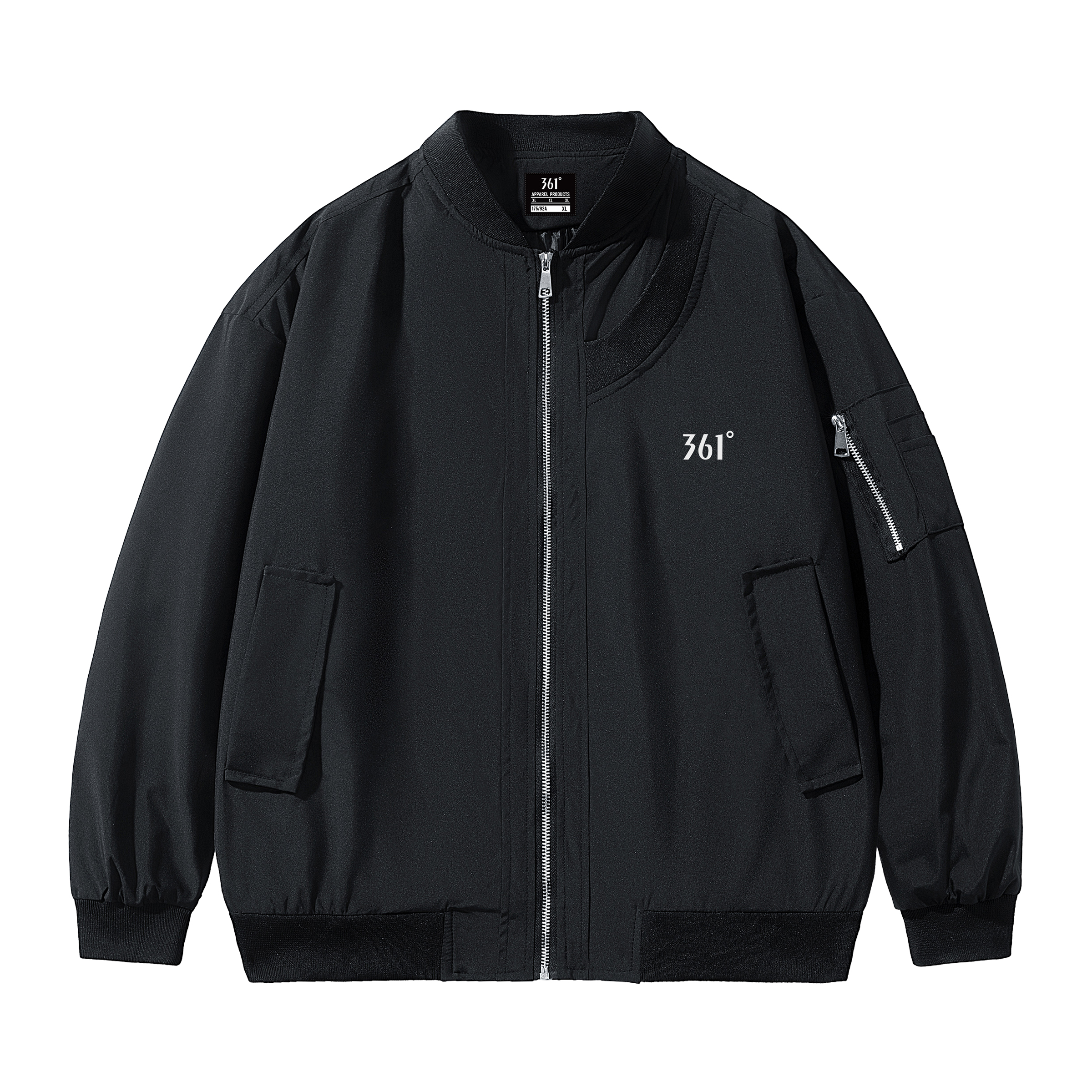 Мужская куртка 361° Baseball Jacket (черная)