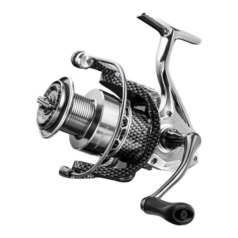 Diao Delai Fishing Reel, Sea Rod Reel, Throwing Rod Reel, Rock Fishing Sliding Drift Reel, Luya Long-distance Casting Front Unloading Spinning Reel, Rivers, Lakes, Streams, Reservoir Metal Foot Rocker Arm, Gap-free Configuration, Strong and Durable, Smooth Rocking, Lightweight and Comfortable