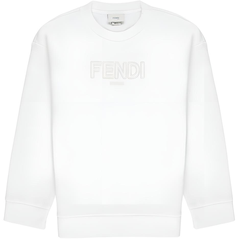Женское худи Fendi (белое)