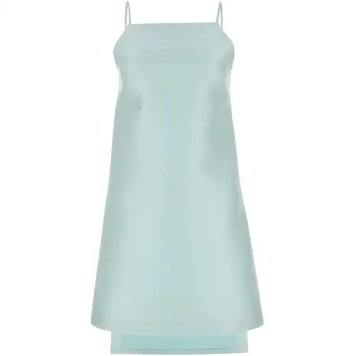 PRADA Slip Dress Women's Light Blue