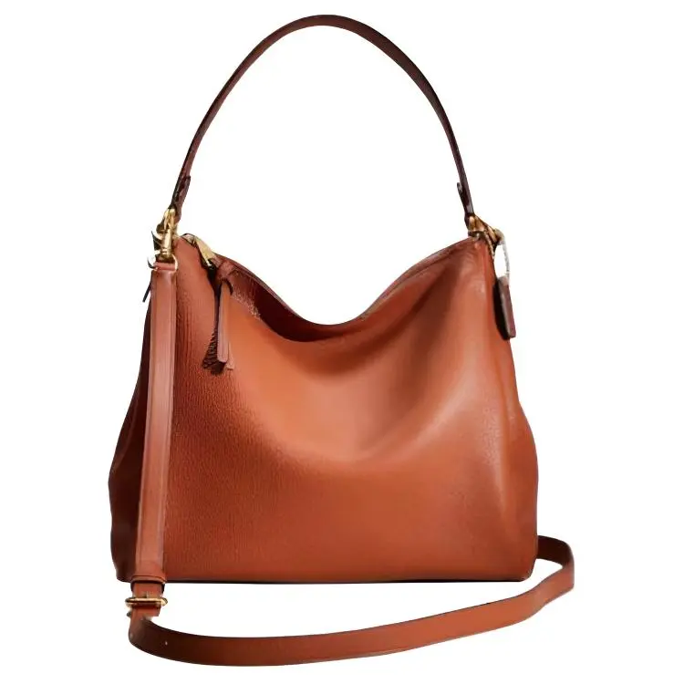 COACH Shay Leather Handbags Large Women's Brown