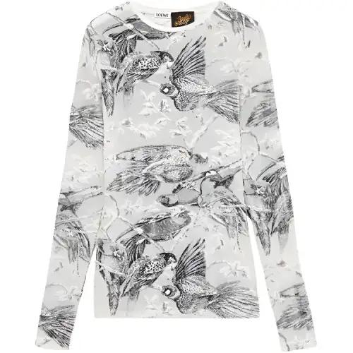 LOEWE Regular Sleeve T Shirt Women's