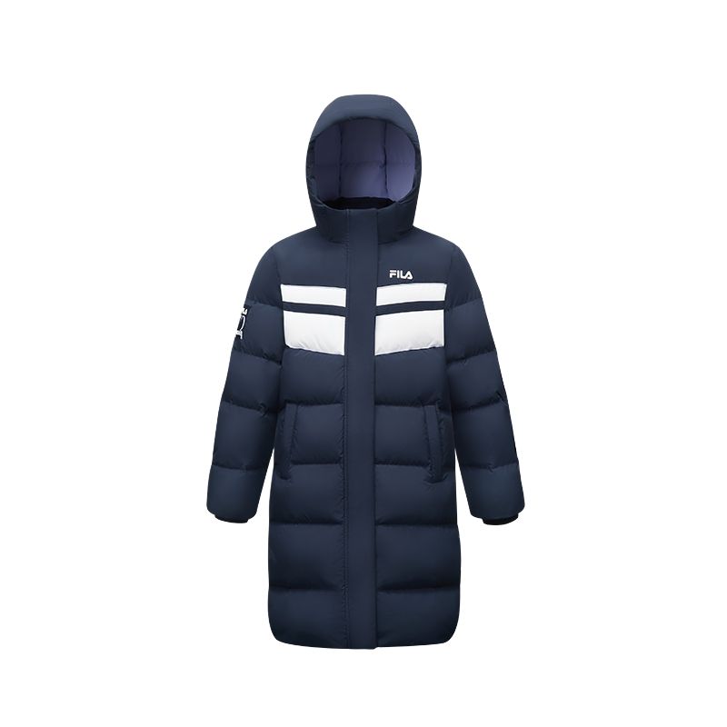 Детский пуховик Fila Originale (черный)
