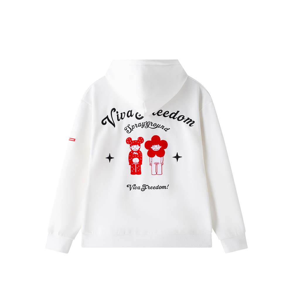 Худи SPRAYGROUND x FEIDE (серое)