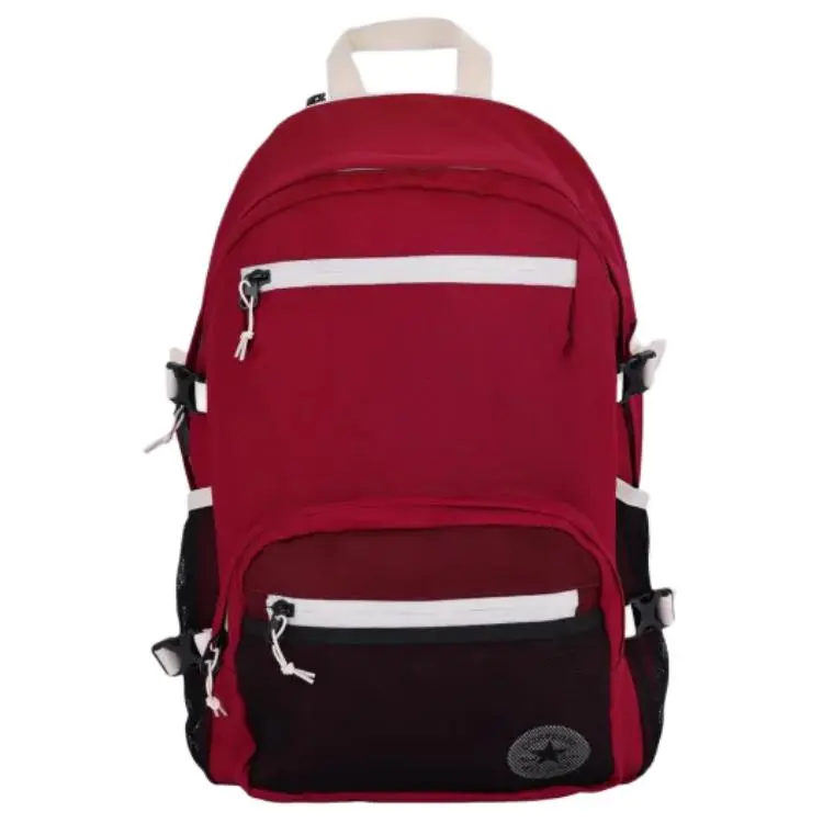 Converse Polyester Backpack Unisex Burgundy
