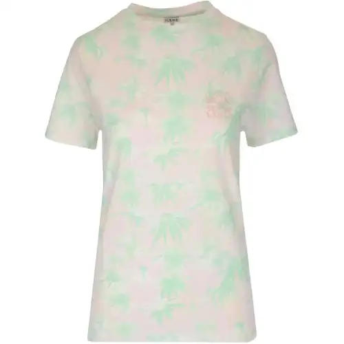 LOEWE T Shirts Women's Pink Crew Neck Moderate