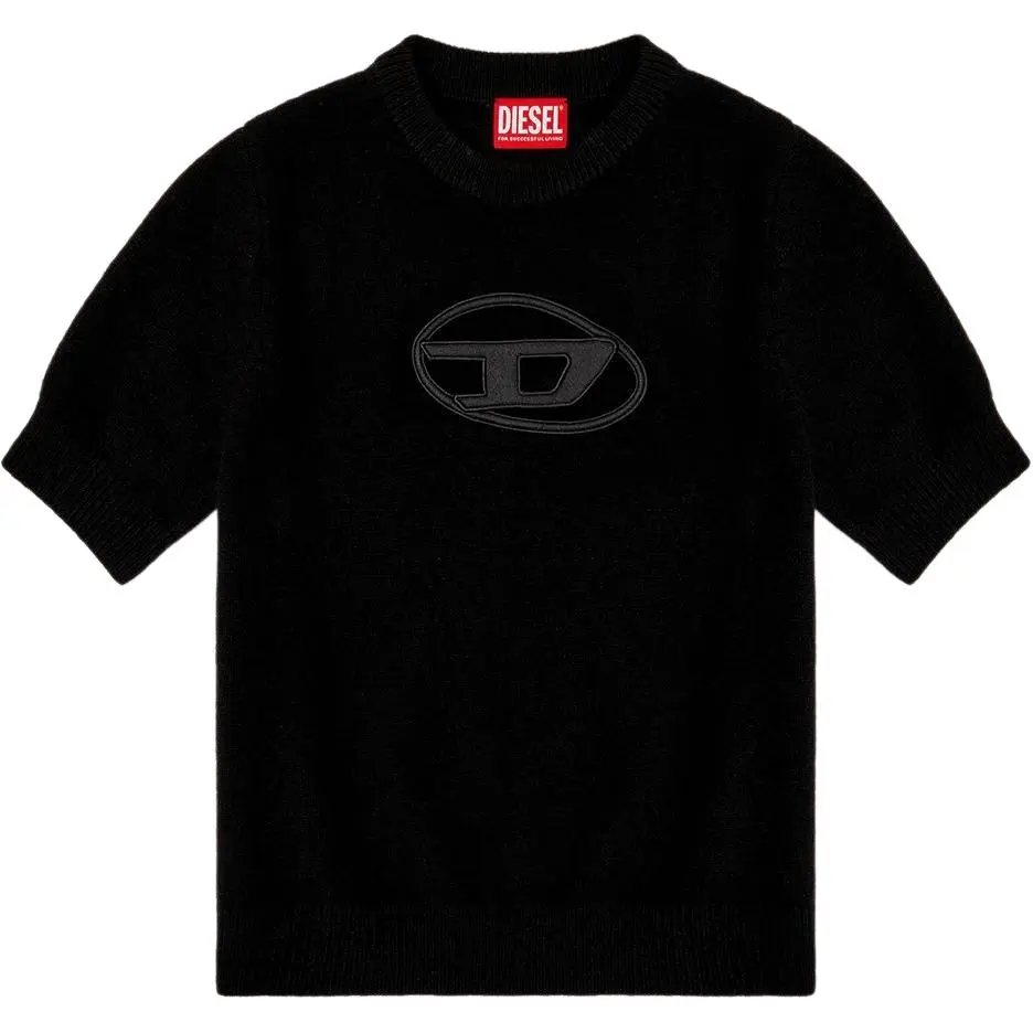 DIESEL Knitwear Women's Black Crew Neck Moderate