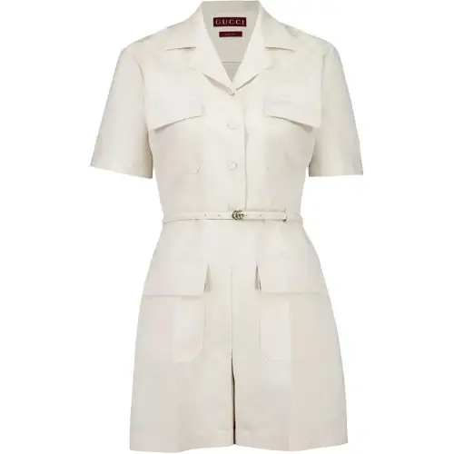 Gucci Gg Gabardine Jumpsuit