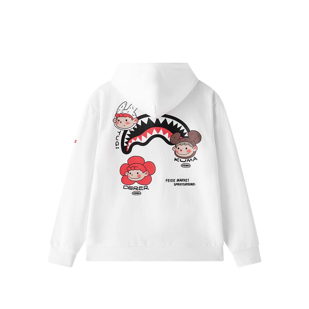 Худи SPRAYGROUND x FEIDE (серое)