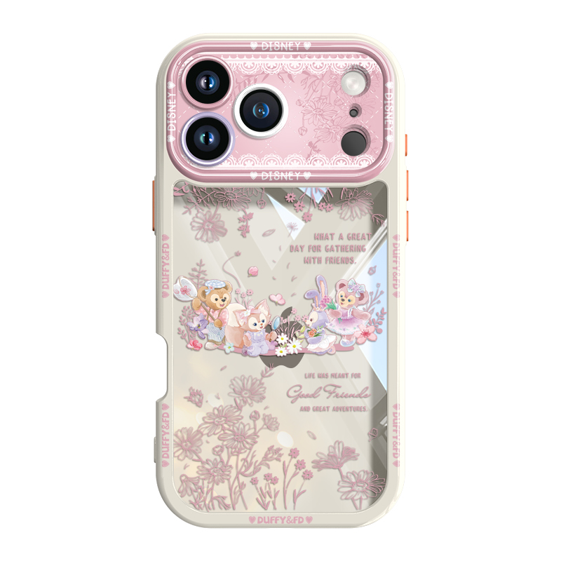 Disney, apple, acrylic lens, high quality compatible phone case, material, fall protection, high-quality style, iphone, 17/16/15/14/13/, for beloved