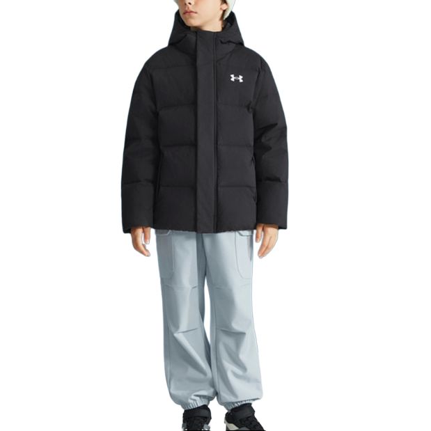 Детский пуховик Under Armour Down Jacket (черный)