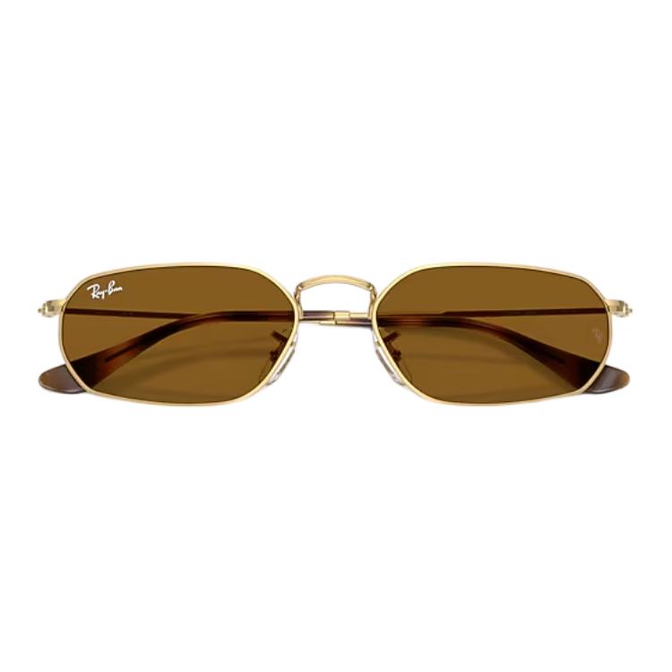 Солнцезащитные очки RayBan (золотой) — фото 5
