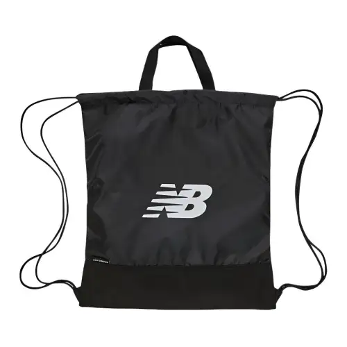 New Balance Polyester With Nylon Handheld Backpack Regular Unisex Black
