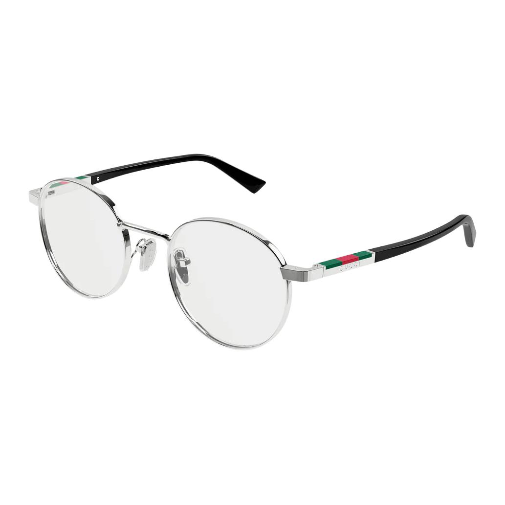 Мужские очки Gucci Круглая оправа (серебряные)