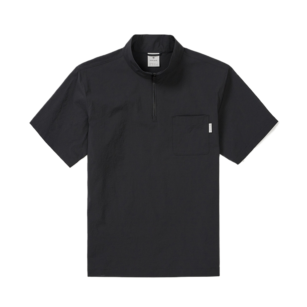 Snow peak 25 Cool Root soft and comfortable solid color T-shirt for men