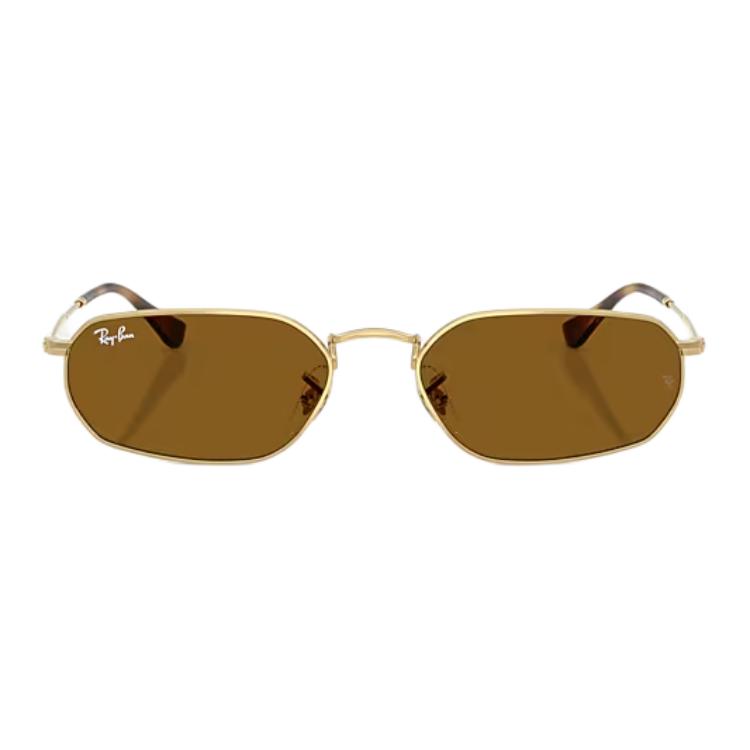 Солнцезащитные очки RayBan (золотой) — фото 2