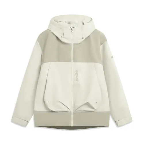 Li Ning, basketball sports trench coat with hood with zipper