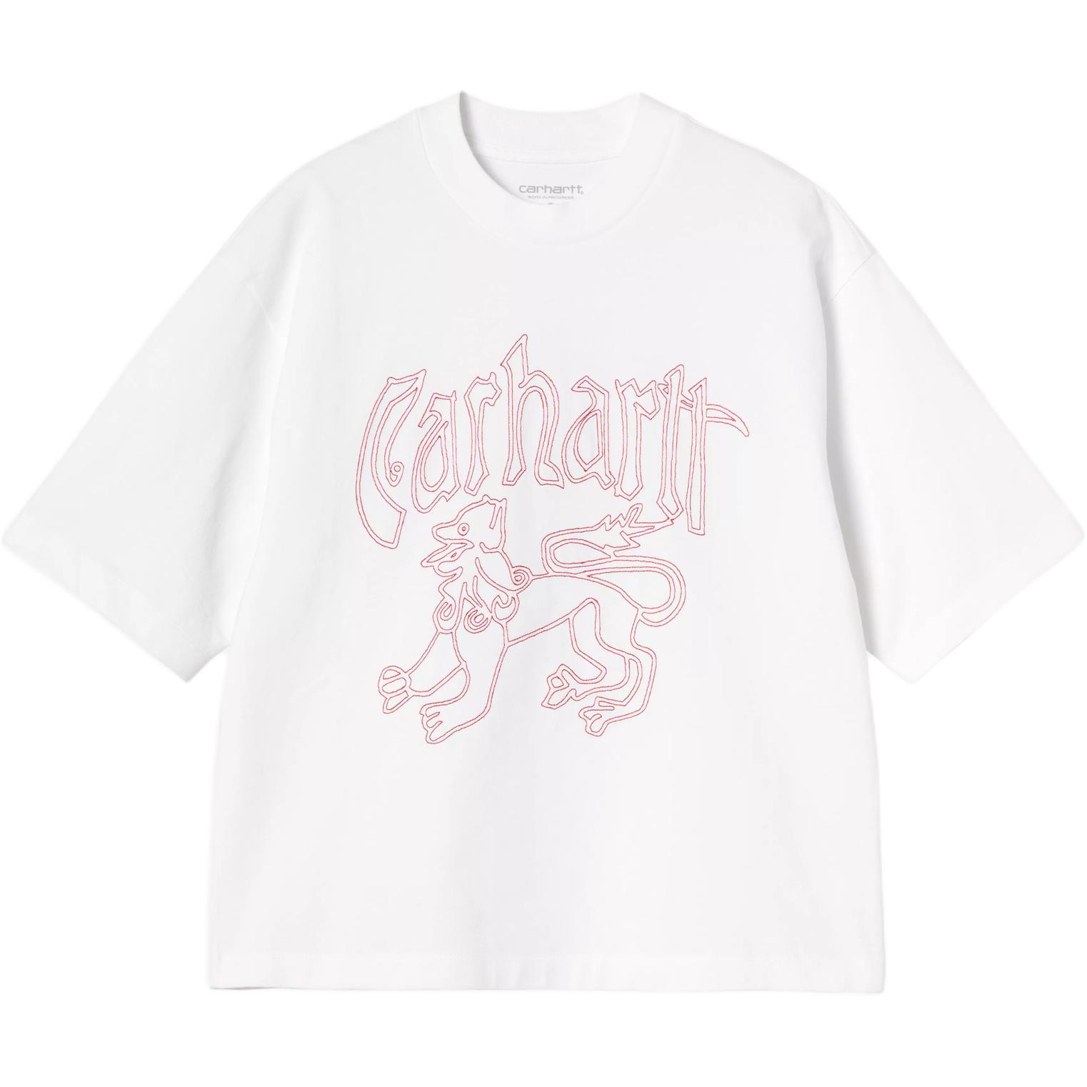 Женская футболка Carhartt WIP W' S/S Hackwork (черная)